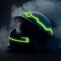 Gray helmet for bikers