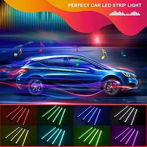 LUCES DECORADORAS DE INTERIORES DE COCHES 🚗🎇